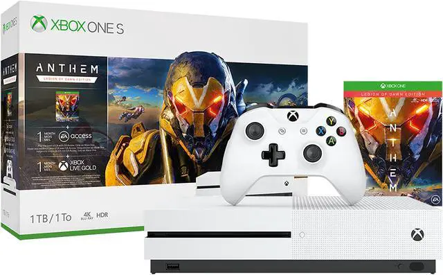 Main image of Xbox One S 1TB Console - Anthem Bundle