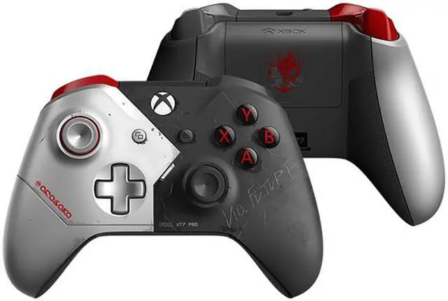 Alt view image 3 of 3 - Xbox One X 1TB Console - Cyberpunk 2077 Limited Edition Bundle