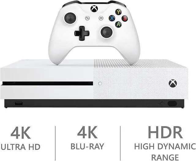 Alt view image 10 of 12 - Microsoft Xbox One S 1TB Console White