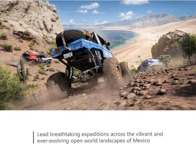 Alt view image 8 of 18 - Xbox Series X - Forza Horizon 5 Bundle (Includes, Forza Horizon 5 and Forza Horizon 5 Hot Wheels Expansion)