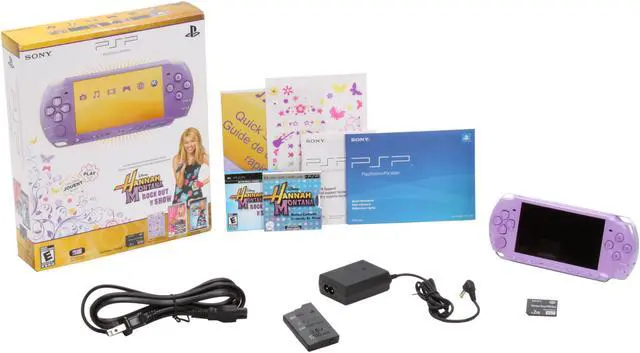 Alt view image 8 of 9 - Sony Limited Edition Hannah Montana PSP Entertainment Pack
