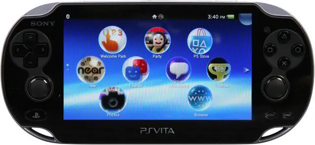 Main image of Sony PSVita System w/Wi-Fi Black
