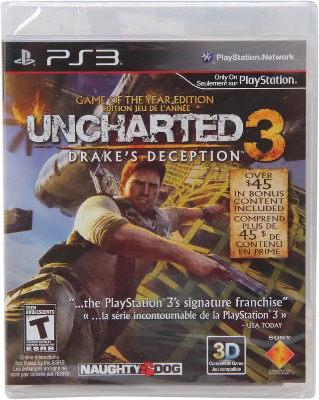 Alt view image 2 of 8 - Sony Playstation 3 250GB Bundle w/Uncharted 3 GOTY and Dust 514 Voucher