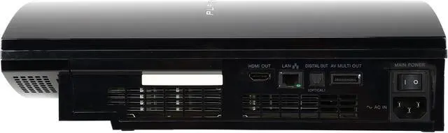 Alt view image 5 of 14 - Sony Playstation 3 (CECHA01) 60 GB Game Console Backward Compatible with 1 Dual Shock Controller
