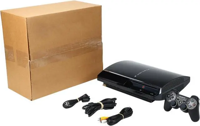 Alt view image 14 of 14 - Sony Playstation 3 (CECHA01) 60 GB Game Console Backward Compatible with 1 Dual Shock Controller