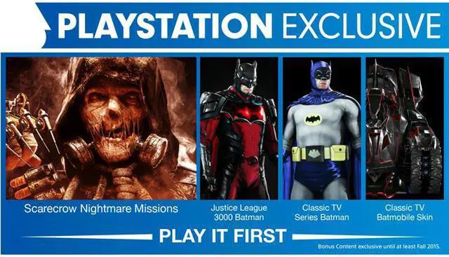 Alt view image 8 of 8 - PlayStation 4 Console - Batman: Arkham Knight 500GB Bundle