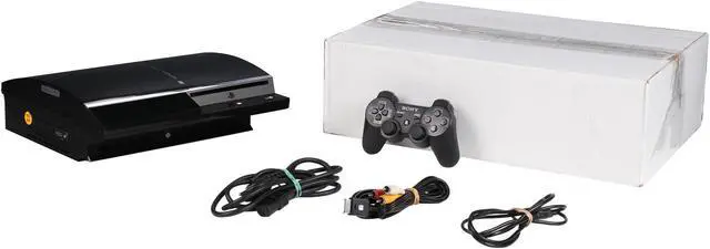 Alt view image 7 of 7 - Sony Playstation 3 (CECHA01) 60 GB Grade B Game Console Backward Compatible with 1 Dual Shock Controller