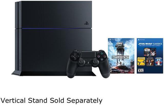 Sony PlayStation 4 Star Wars Battlefront Gaming 500GB Jet Black Console for  sale online