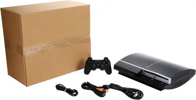 Alt view image 12 of 12 - SONY CECHH01 PlayStation 3 Console 40 GB