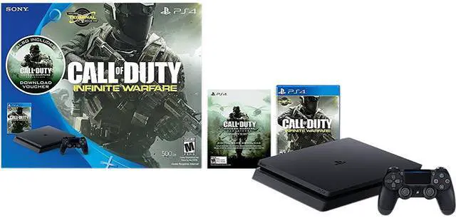 Alt view image 2 of 4 - PlayStation 4 Slim 500GB Console - Call of Duty Infinite Warfare Bundle