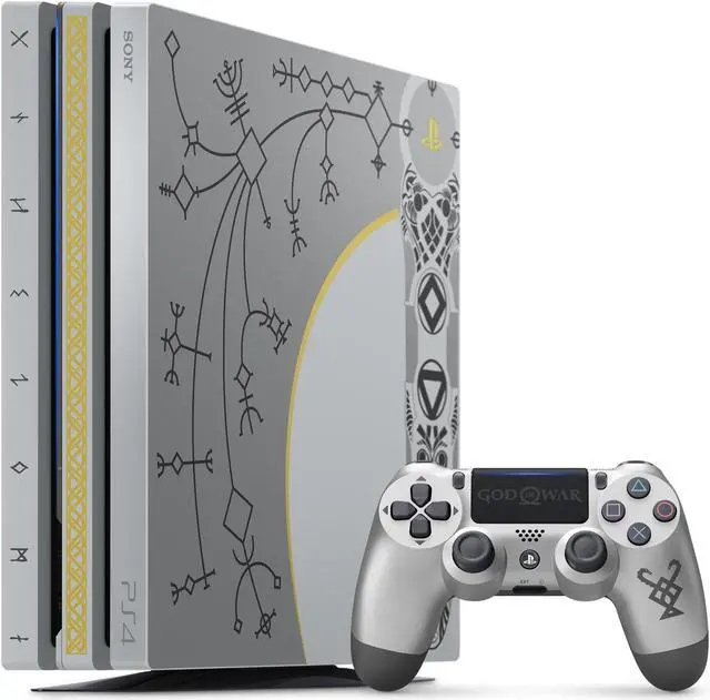 Alt view image 4 of 9 - PlayStation 4 Pro 1TB Limited Edition - God Of War Bundle