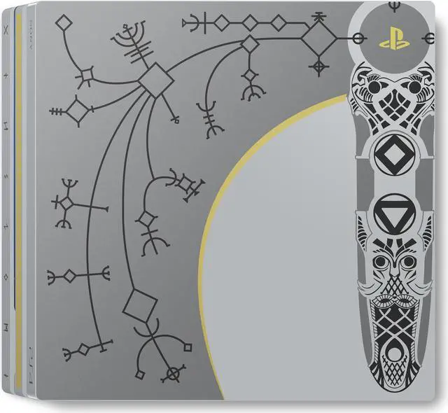Alt view image 7 of 9 - PlayStation 4 Pro 1TB Limited Edition - God Of War Bundle