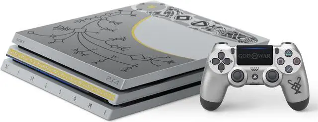 Alt view image 8 of 9 - PlayStation 4 Pro 1TB Limited Edition - God Of War Bundle
