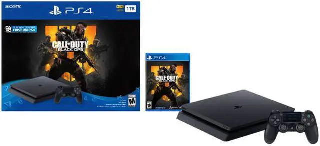 Alt view image 2 of 2 - PlayStation 4 Slim 1TB Console - Call of Duty: Black Ops 4 Bundle