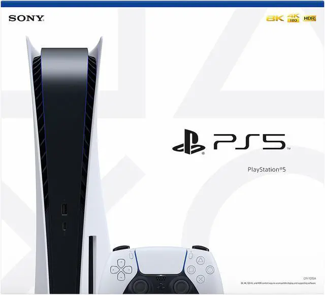 Alt view image 4 of 5 - PS5 Bundle - Includes PlayStation 5 Console and an Additional Cosmic Red DualSense Controller