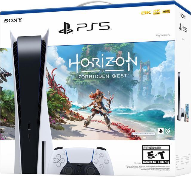 PlayStation®5:  oferta PS5 + Horizon Forbidden West com preço  especial; Confira! - supervault