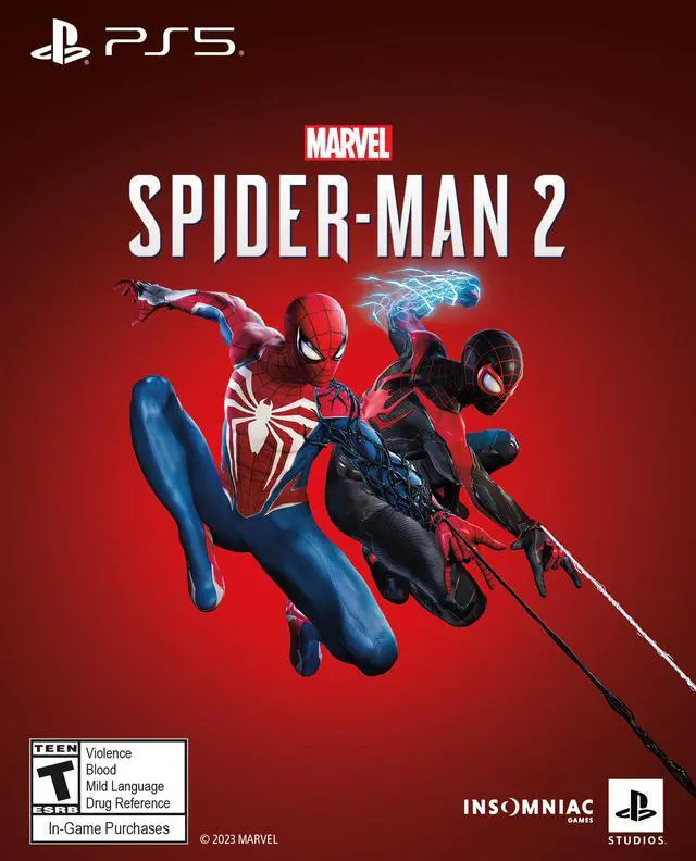 Alt view image 5 of 5 - PlayStation 5 Slim Console – Marvel’s Spider-Man 2 Bundle
