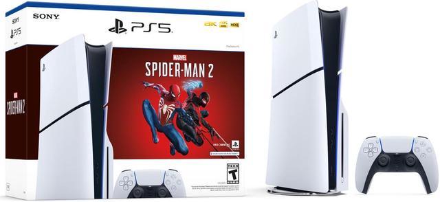 Playstation 5 SLIM, Spider-Man 2 Bundle, Com Leitor, 1TB SSD, PS5 Slim  Modelo CFI-2015 - Nova Era Games e Informática