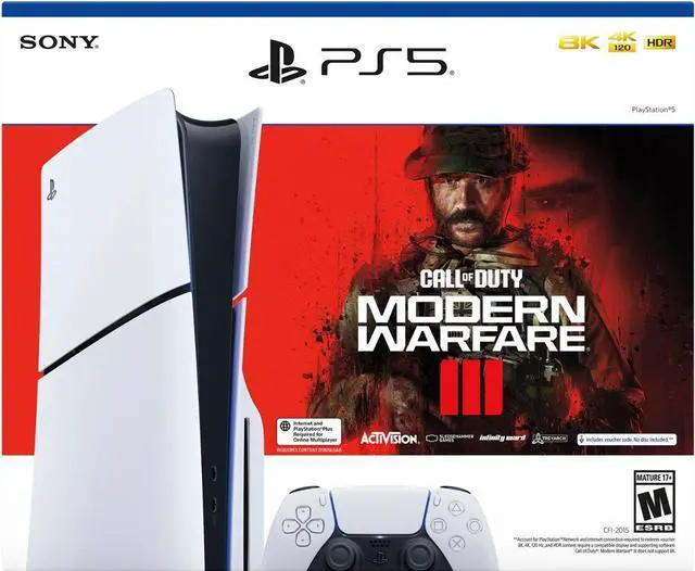 Alt view image 8 of 8 - PlayStation 5 Slim Console – Call of Duty® Modern Warfare® III Bundle