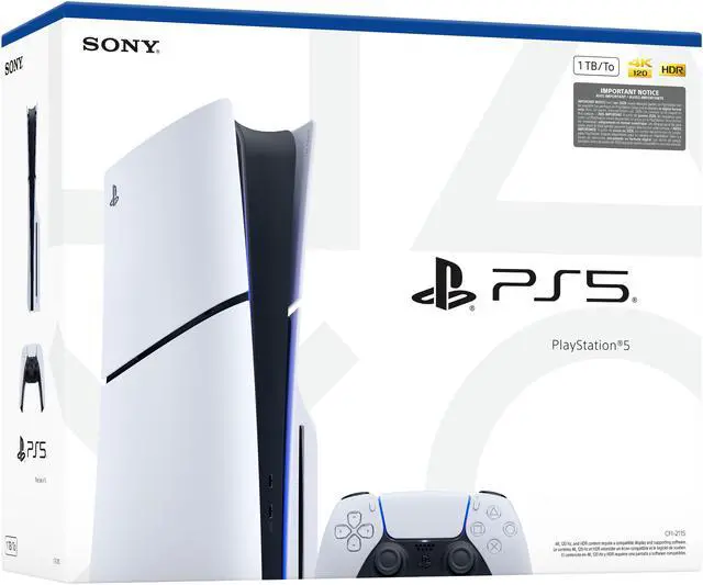 Alt view image 7 of 7 - PlayStation 5 Slim Disc Console