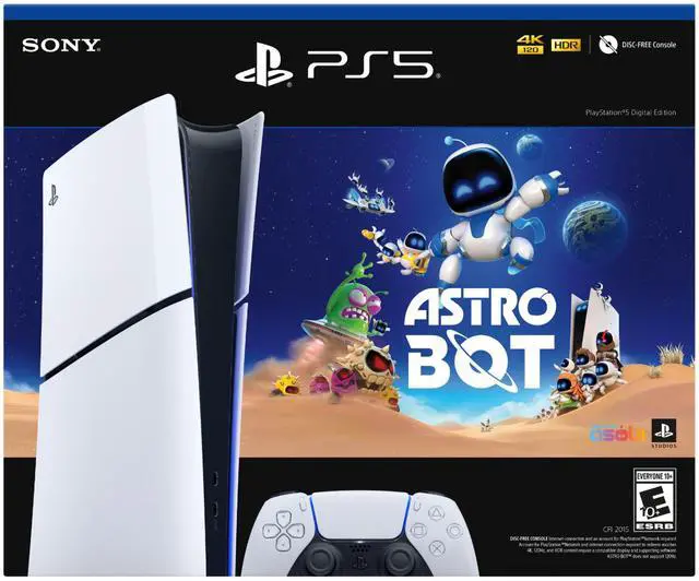 Main image of PlayStation®5 Digital Edition - ASTRO BOT Bundle 1TB