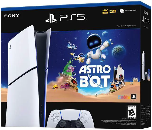 Alt view image 3 of 4 - PlayStation®5 Digital Edition - ASTRO BOT Bundle 1TB