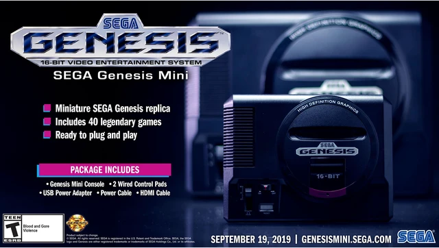 Main image of SEGA Genesis Mini Console