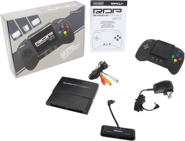 Alt view image 7 of 7 - Retro-Bit RDP - Console - Portable Handheld Console V2.0: CORE Edition