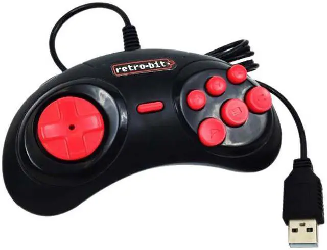 Alt view image 5 of 6 - Retro-Bit rb-pp-6539 Generations Plug-n-Play Game Console Red/Black