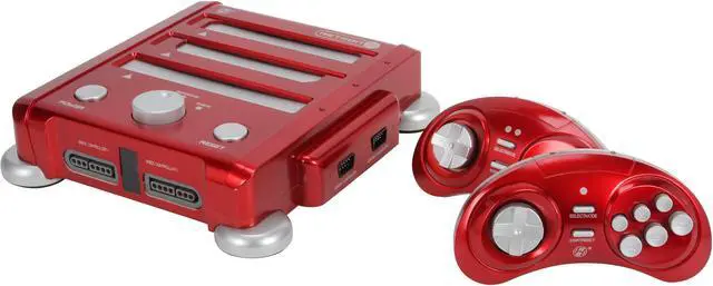 Main image of Hyperkin SNES/ NES/ Genesis RetroN 3 Gaming Console (Vector Red)