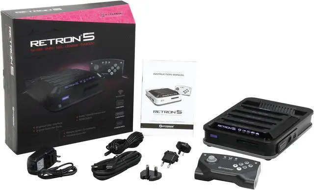Alt view image 12 of 12 - Hyperkin RetroN 5 Gaming  Console - (Black)