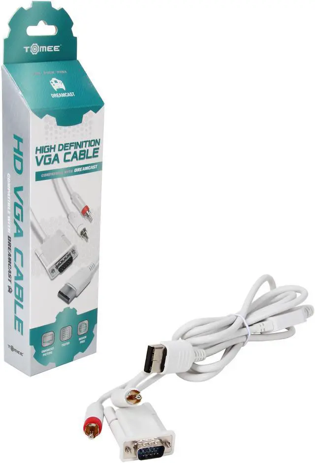 Alt view image 3 of 3 - HYPERKIN M07017 Tomee Dreamcast HD VGA Cable