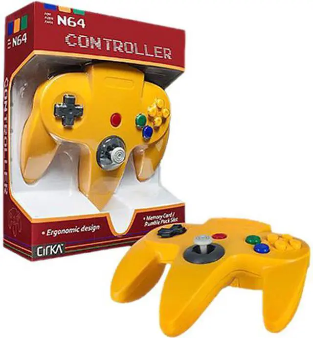 Main image of Cirka Cirka N64 Controller M05786-YE Yellow