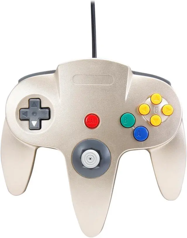 Alt view image 2 of 6 - Cirka Cirka N64 Controller M05786-GD Gold
