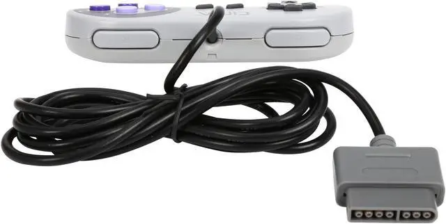Alt view image 6 of 7 - Cirka S91 Classic Retro Controller for SNES Super Nintendo