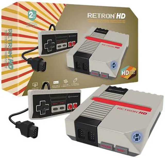 Alt view image 3 of 4 - Hyperkin RetroN 1 HD Gaming Console for NES - Gray