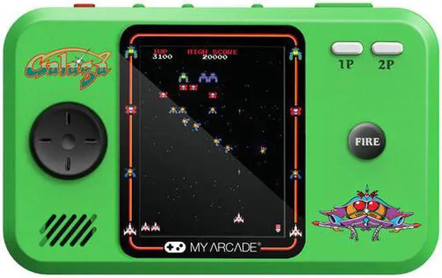 Main image of My Arcade Galaga/Galaxian Pocket Player Pro  DGUNL-4199