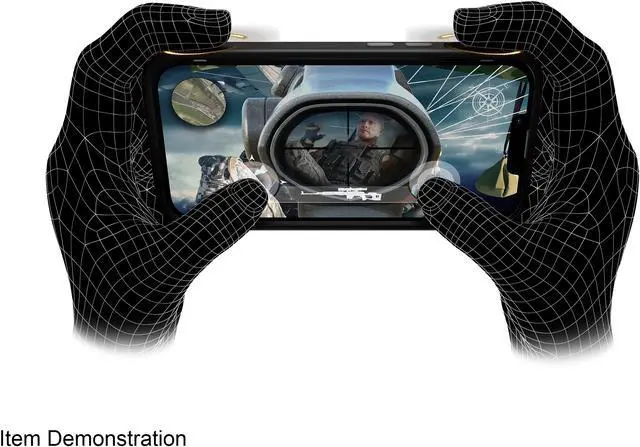 Alt view image 5 of 5 - Mobile Gaming Corps Ronin Gaming Case - iPhone 13 Pro MAX - Mamba Black