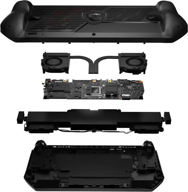 Alt view image 13 of 15 - MSI HandHeld CLAW 7 AI+ A2VM 7" FHD 120Hz Intel® Core™ Ultra 7-258V 32GBLPDDR5x 512GB NVMe SSD Win 11