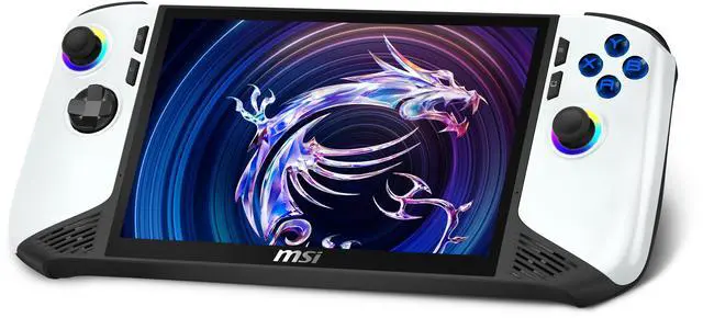 Alt view image 10 of 12 - MSI HandHeld CLAW 8 AI+ A2VM Polar Tempest Edition 8" FHD+ 120Hz  Intel® Core™ Ultra 7-258V 32GBLPDDR5x 1TB NVMe SSD WiFi7 Win 11