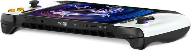 Alt view image 12 of 12 - MSI HandHeld CLAW 8 AI+ A2VM Polar Tempest Edition 8" FHD+ 120Hz  Intel® Core™ Ultra 7-258V 32GBLPDDR5x 1TB NVMe SSD WiFi7 Win 11