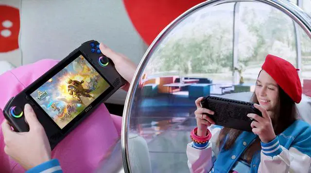 Alt view image 6 of 6 - MSI Claw 7 AI+ Handheld Gaming Console