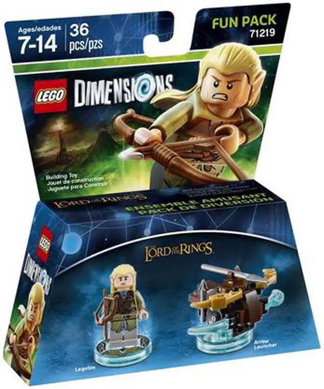 Alt view image 3 of 3 - Warner Brothers Lord Of The Rings Legolas Fun Pack - LEGO Dimensions