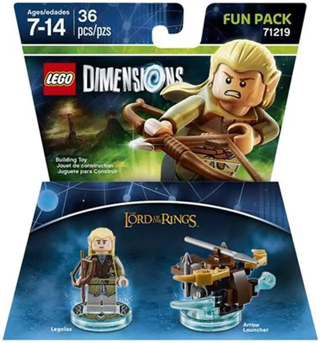 Alt view image 2 of 3 - Warner Brothers Lord Of The Rings Legolas Fun Pack - LEGO Dimensions