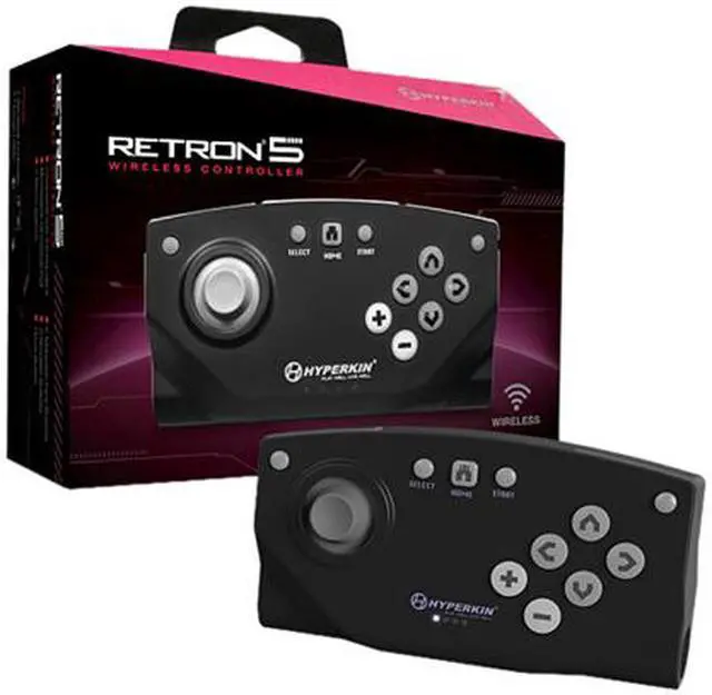 Main image of Hyperkin RetroN 5 Bluetooth Wireless Controller (Black)