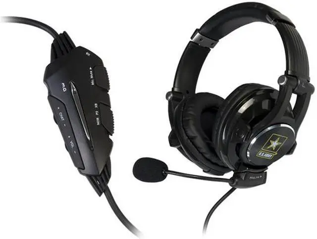 Alt view image 2 of 6 - CTA U.S. Army Universal Gaming Headset With 3D Effect for PS3/XBOX/PC