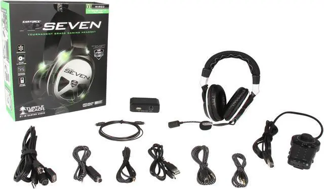 Alt view image 8 of 8 - Turtle Beach Ear Force XP Seven Gaming Headset