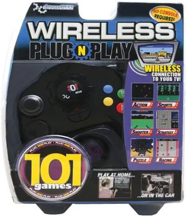 Main image of Dreamgear Plug & Play Wireless Controller With 101 Built-in Games
