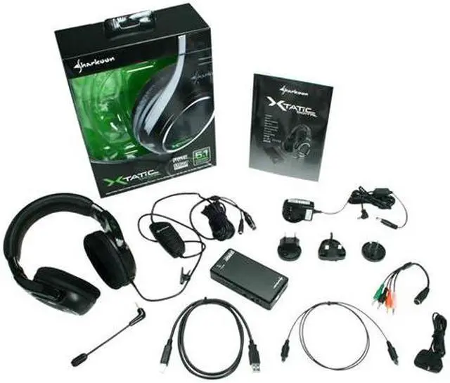 Alt view image 11 of 11 - SHARKOON X-Tatic 5.1 Dolby Digital Surround Sound Headset