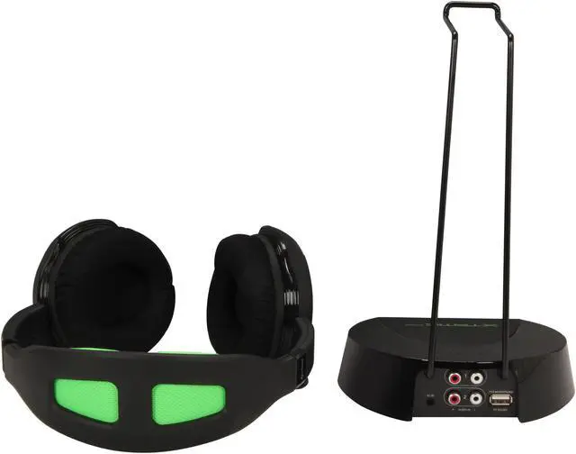 Alt view image 4 of 8 - SHARKOON X-Tatic Air Gaming Wireless Headset for Xbox 360 & PS3